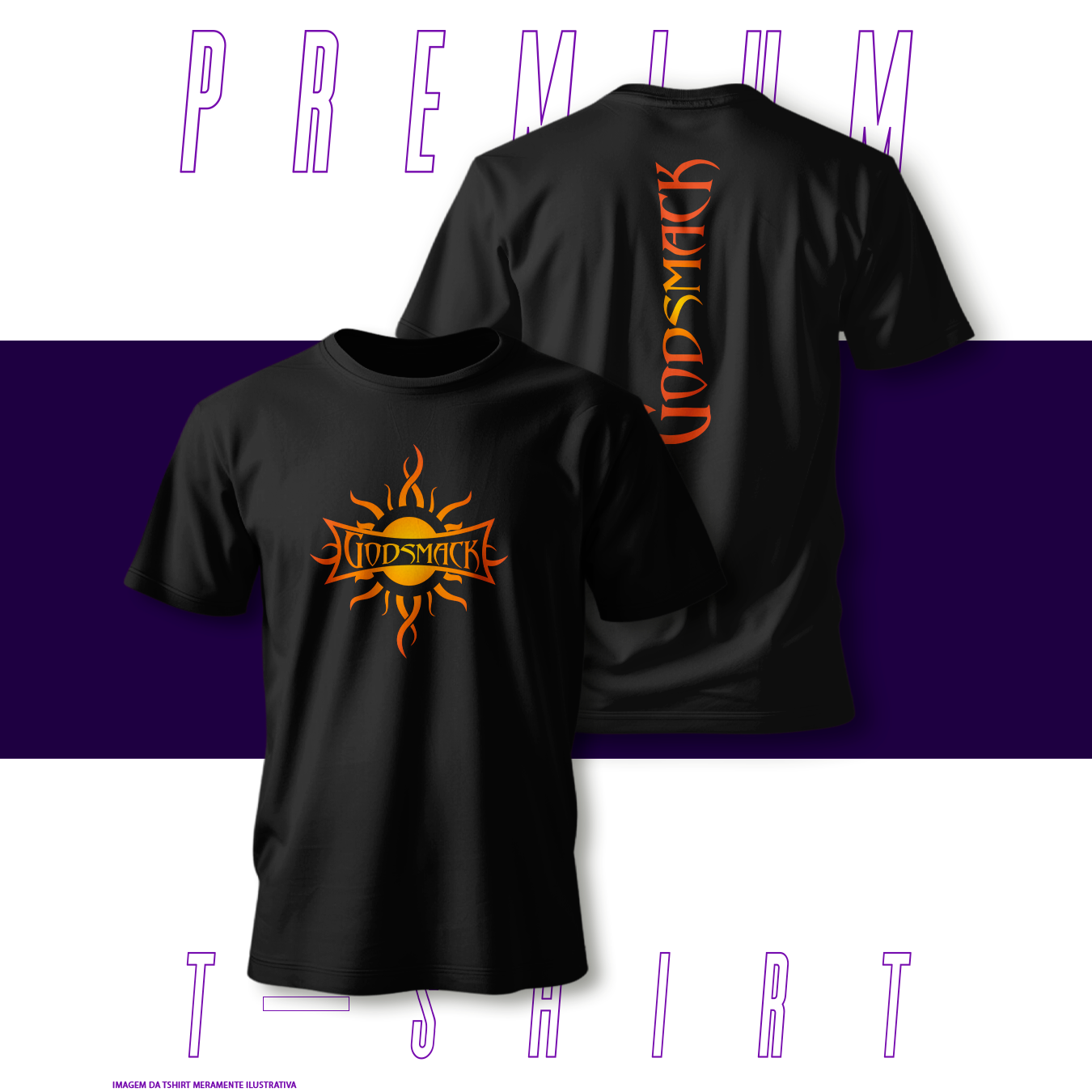 Camiseta Premium - Godsmack
