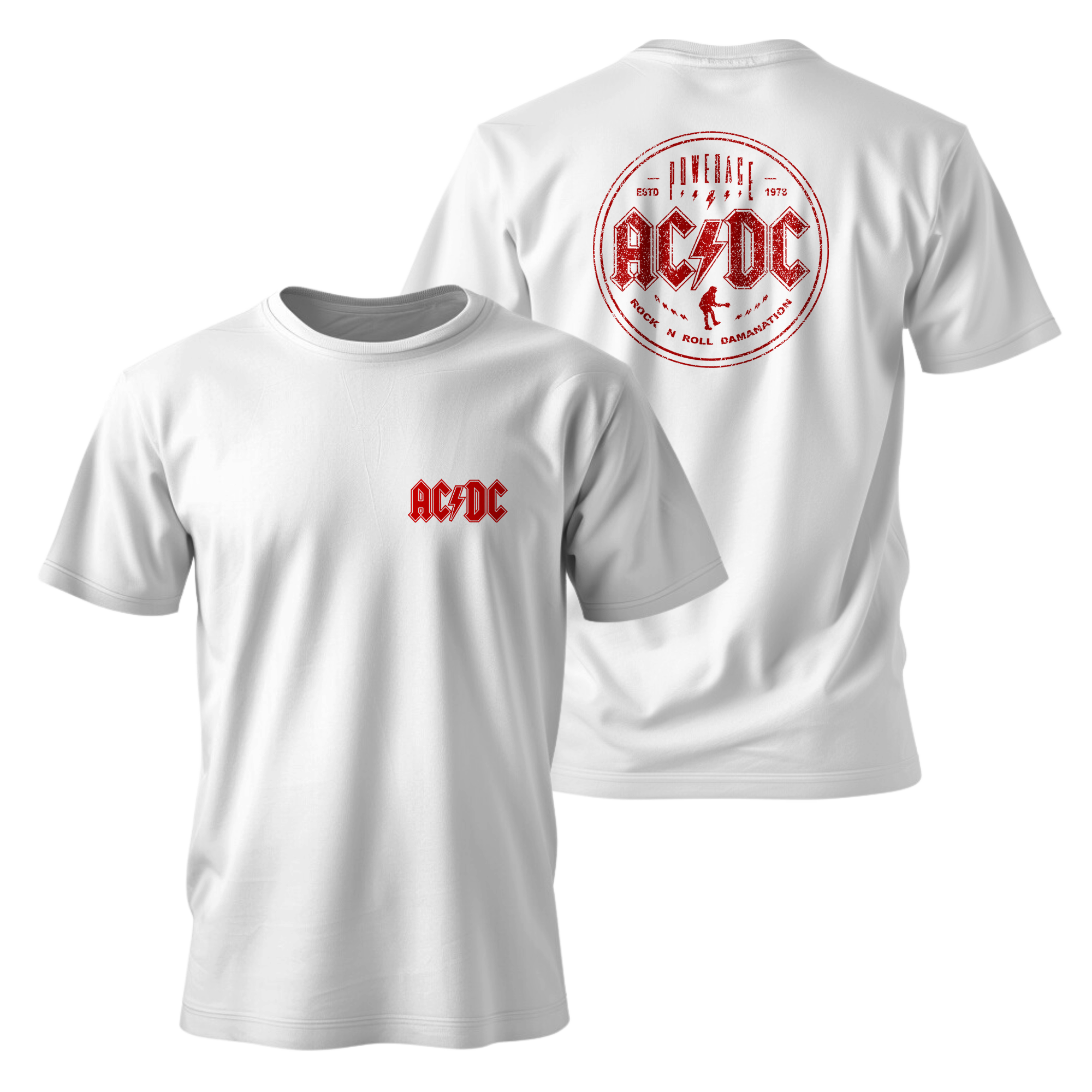 Camiseta Premium - AC DC