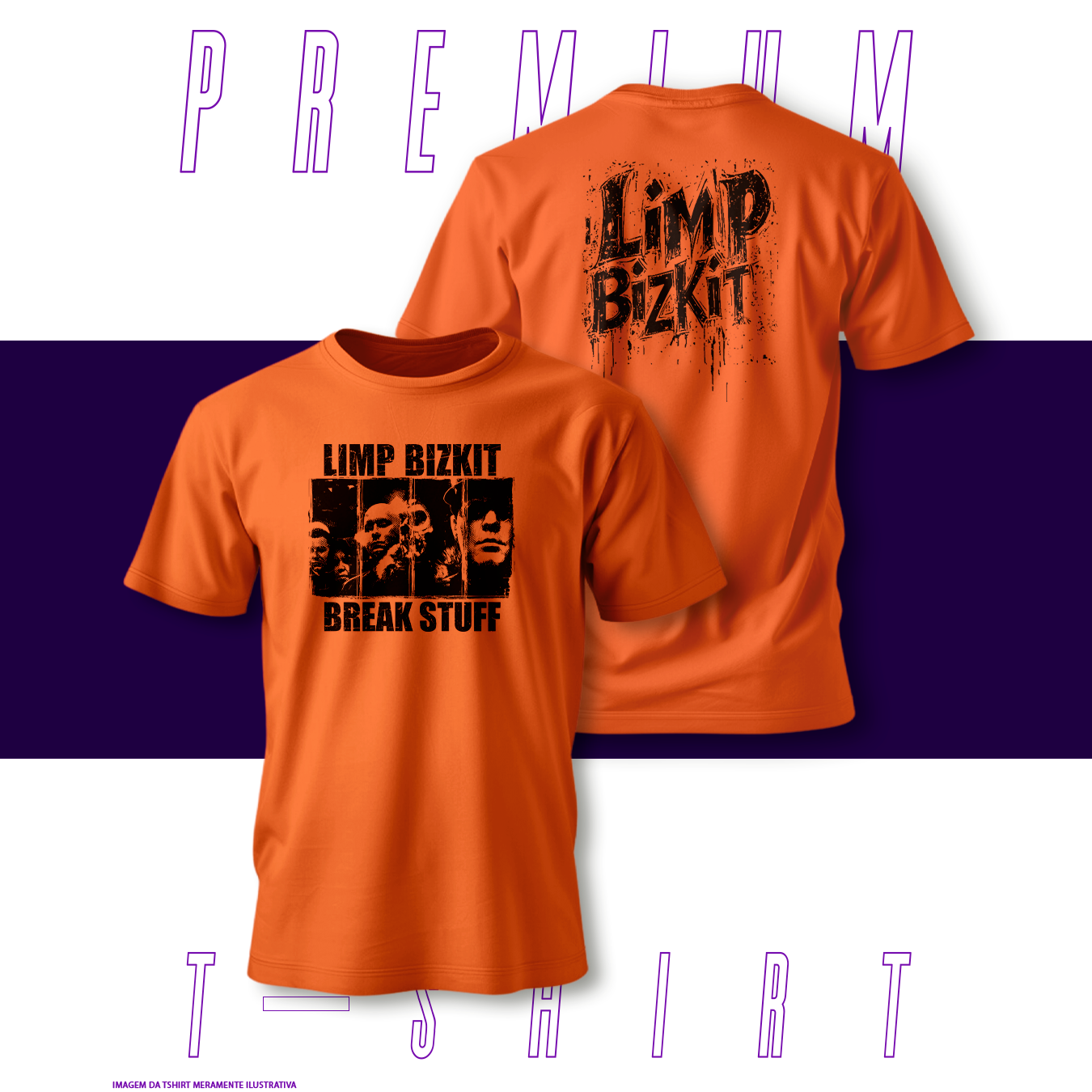 Camiseta Premium - LimpBizkit