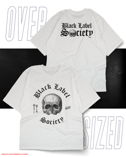Oversized Unissex - Black Label Society
