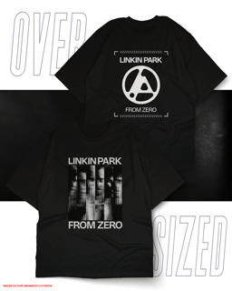 Oversized Unissex - Linkin Park