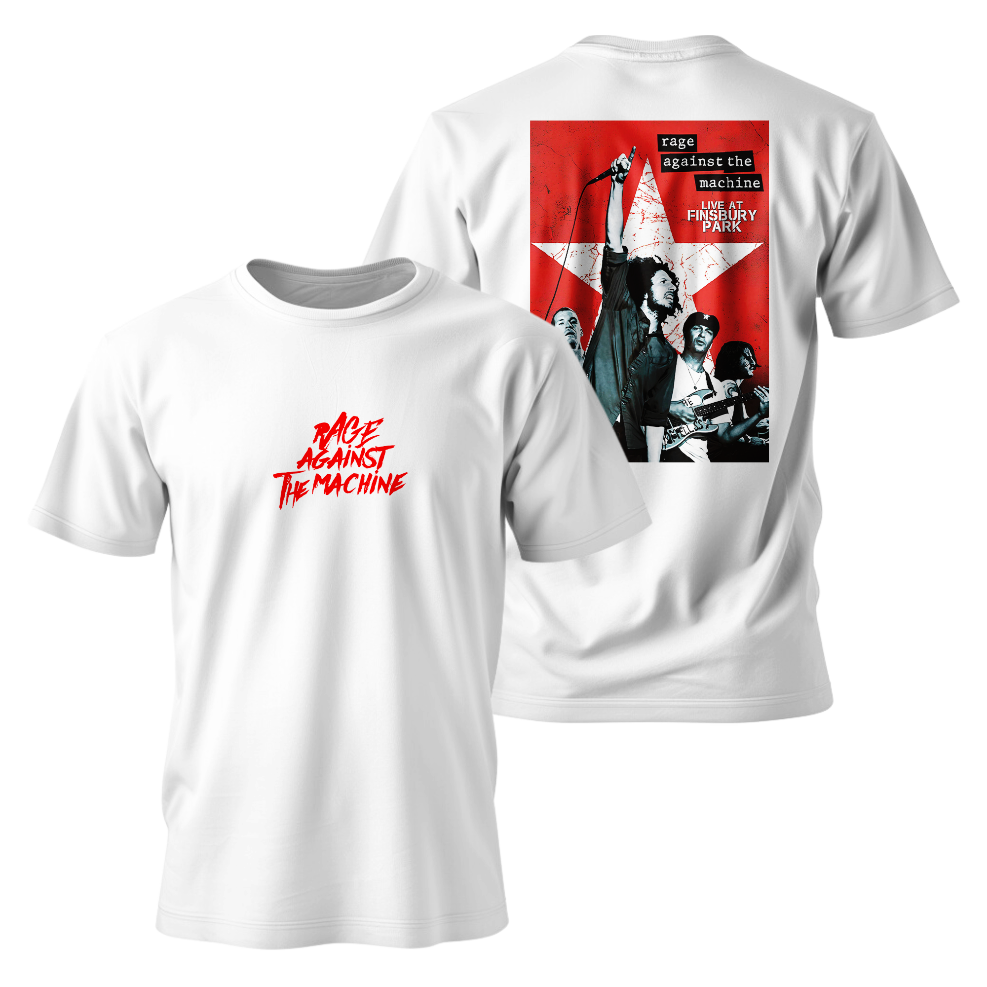 Camiseta Premium - Rage Against The Machine
