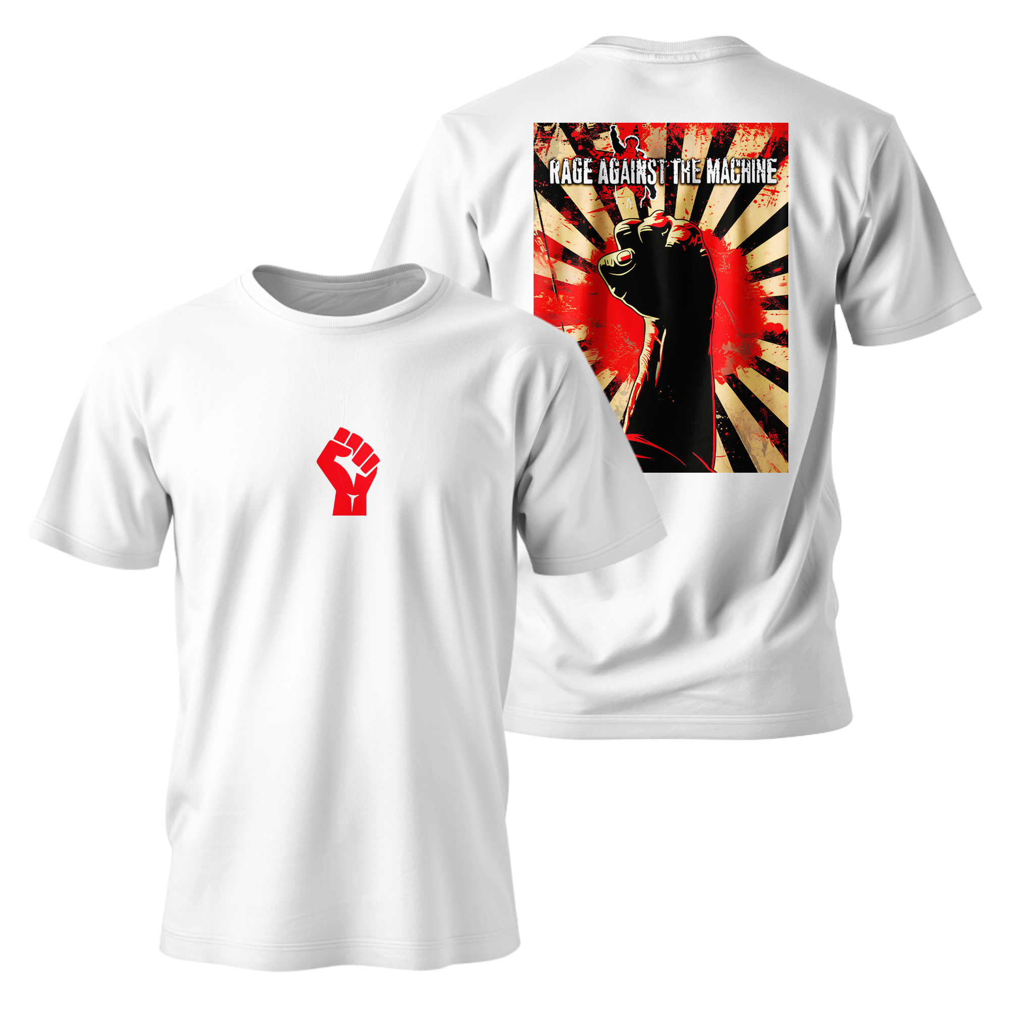 Camiseta Premium - Rage Against The Machine