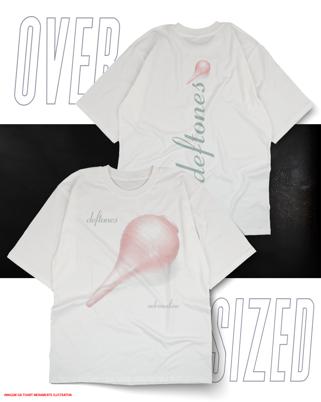 Oversized Unissex - Deftones