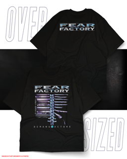 Oversized Unissex - Fear Factory