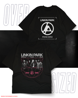 Oversized Unissex - Linkin Park