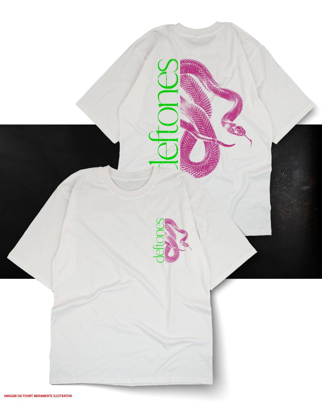 Oversized Unissex - Deftones - Private Music