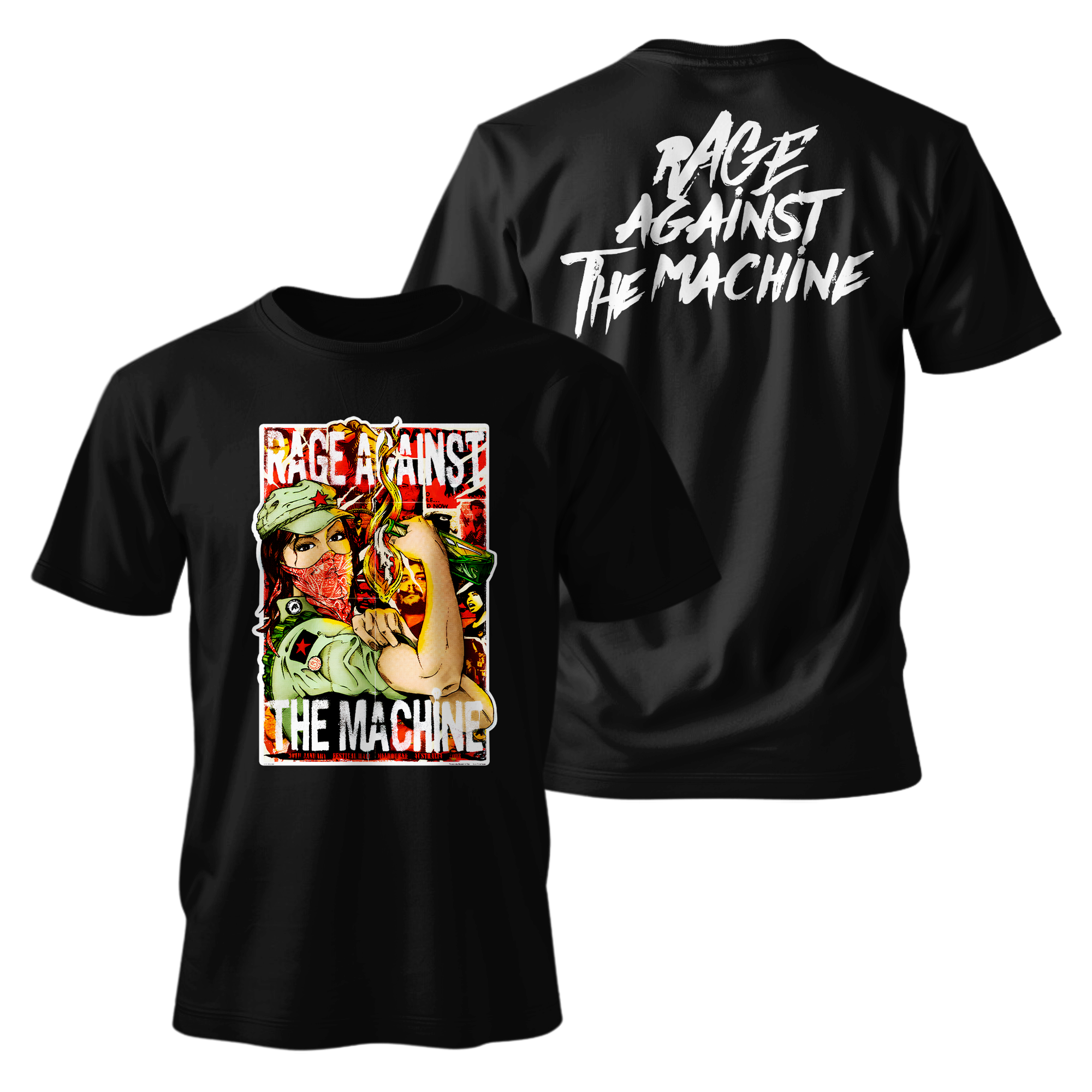 Camiseta Premium - Rage Against The Machine