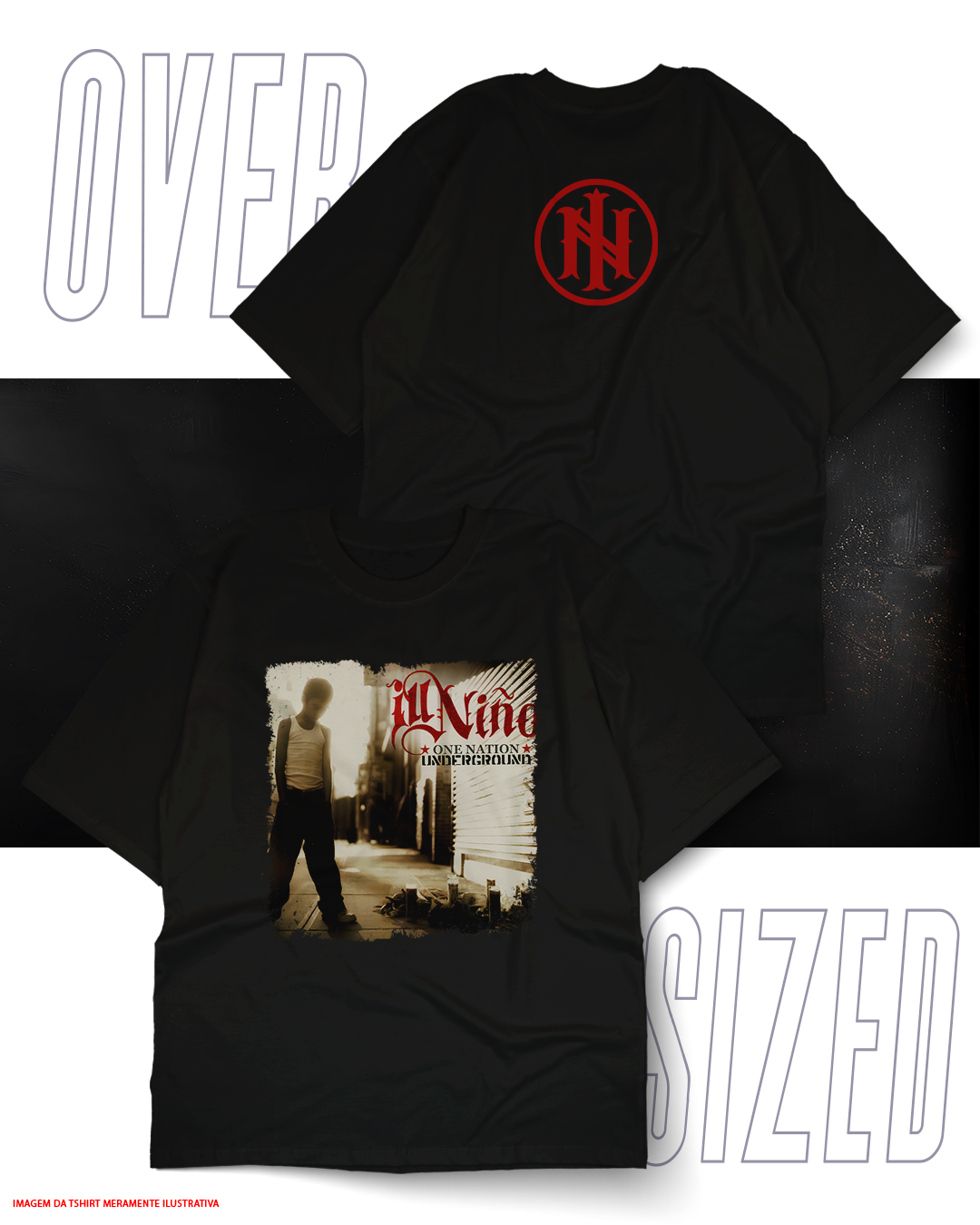 Oversized Unissex - Ill Niño