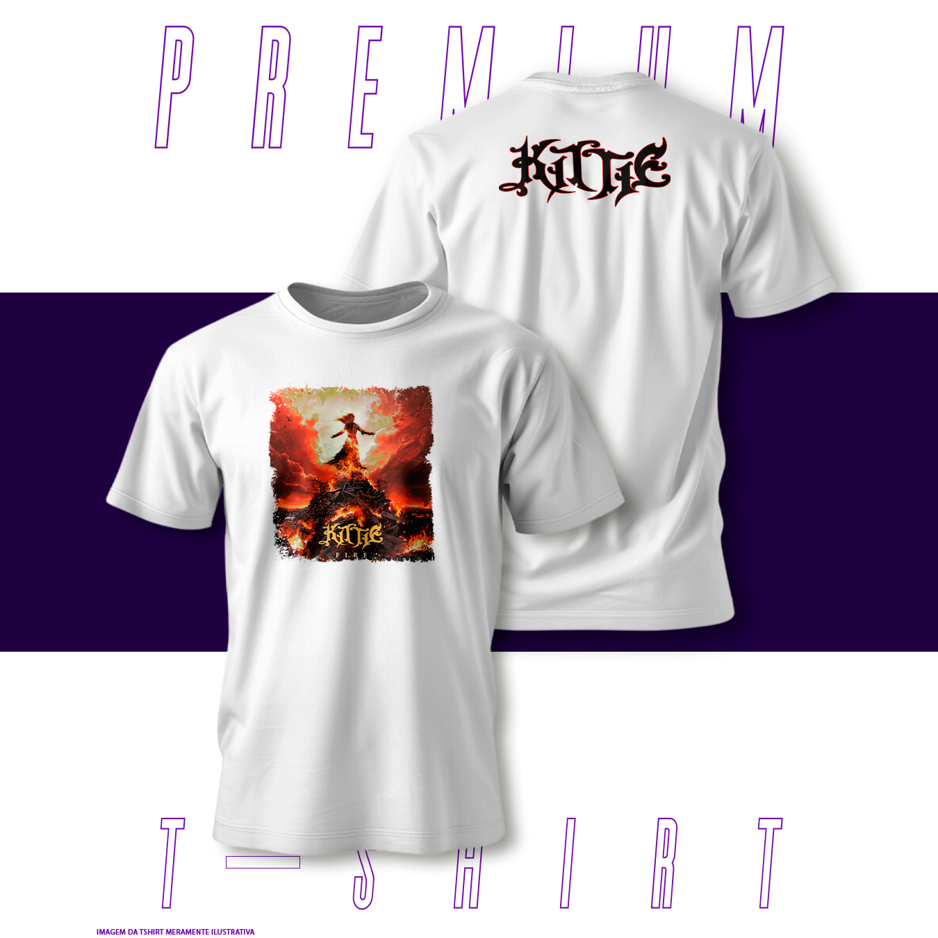 Camiseta Premium - Kittie