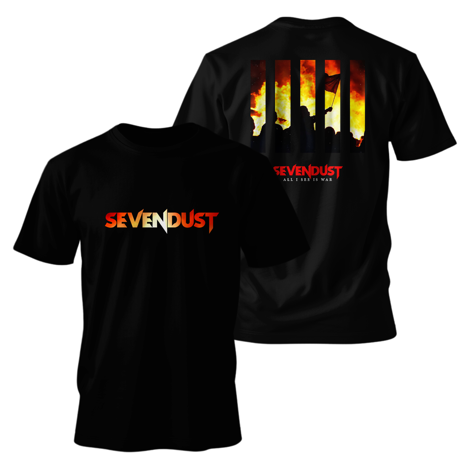 Camiseta Premium - Sevendust