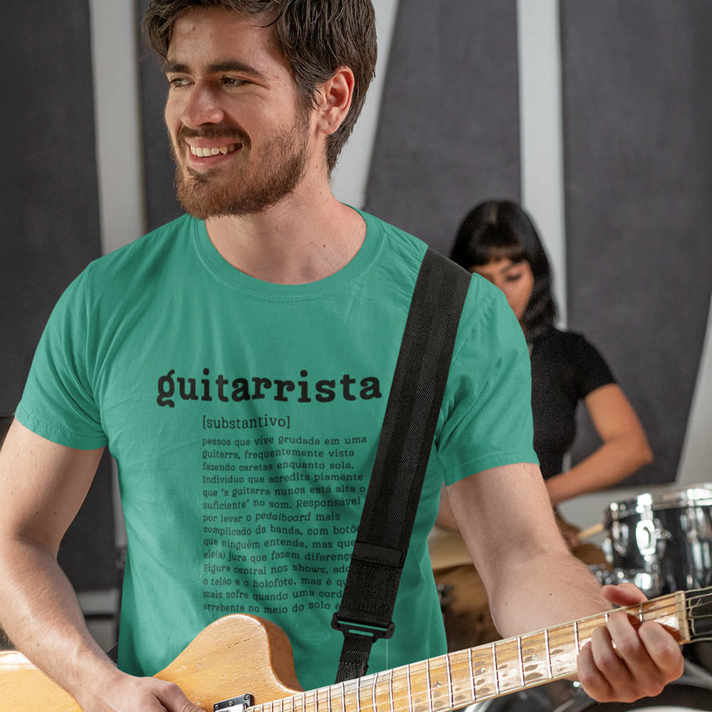 Nome do produto: Camiseta Prime - Definição de Guitarrista