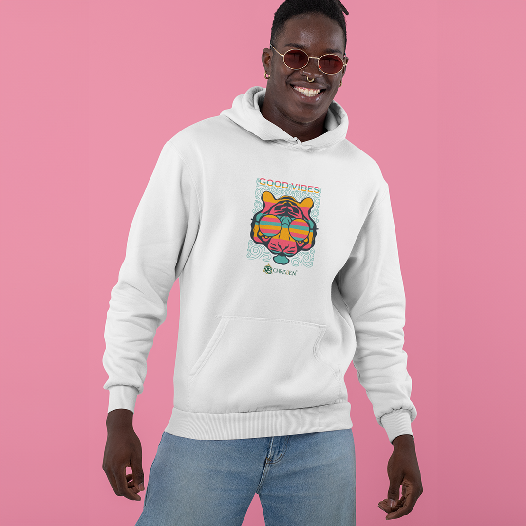 Nome do produto: Moleton Canguru Good Vibes