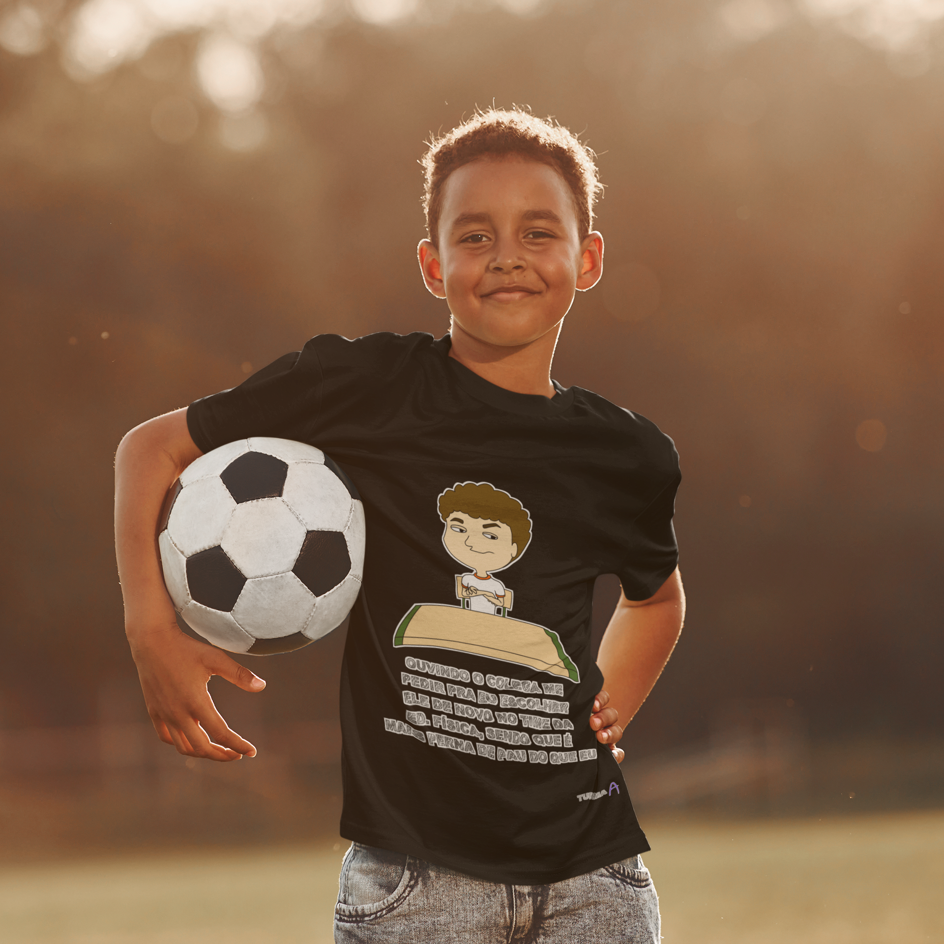 CAMISA CLASSIC INFANTIL - PERNA DE PAL