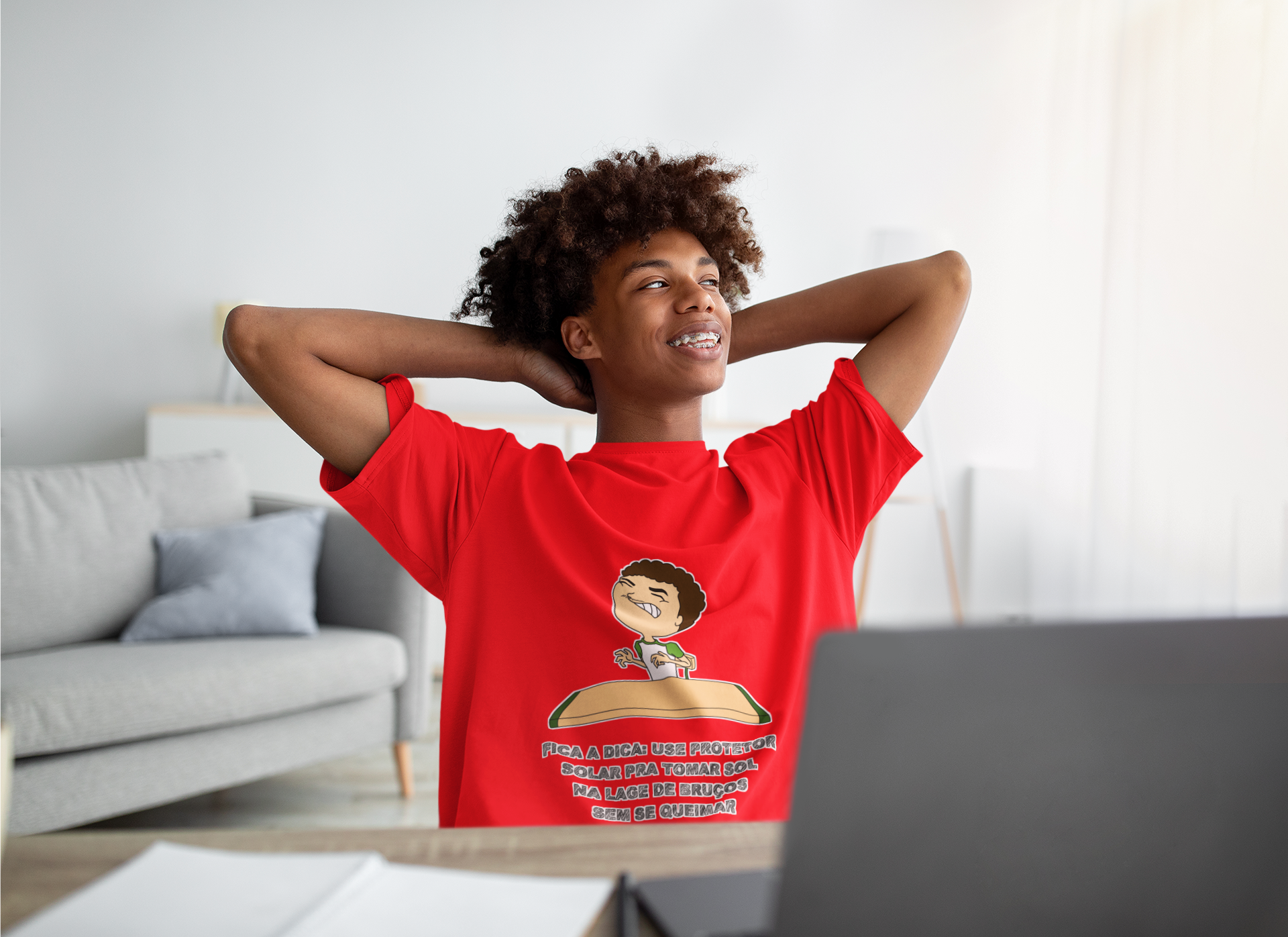 CAMISA ESTONADA - PROTETOR SOLAR