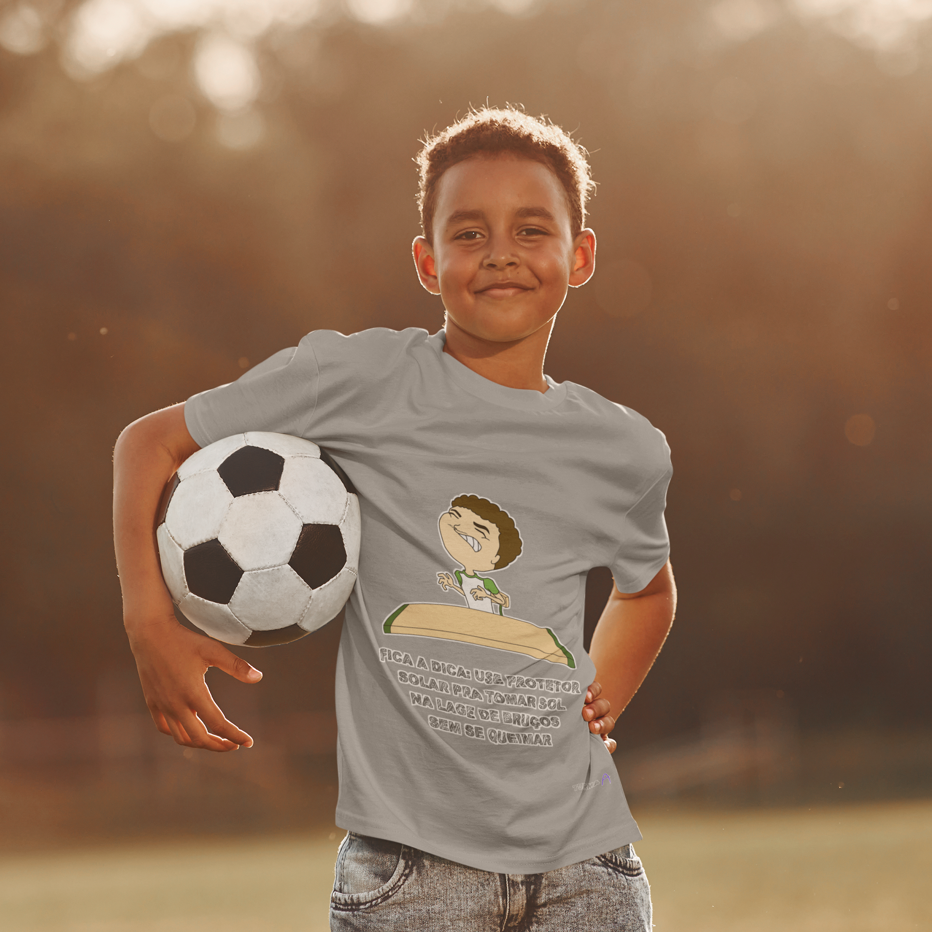 CAMISA CLASSIC INFANTIL - PROTETOR SOLAR