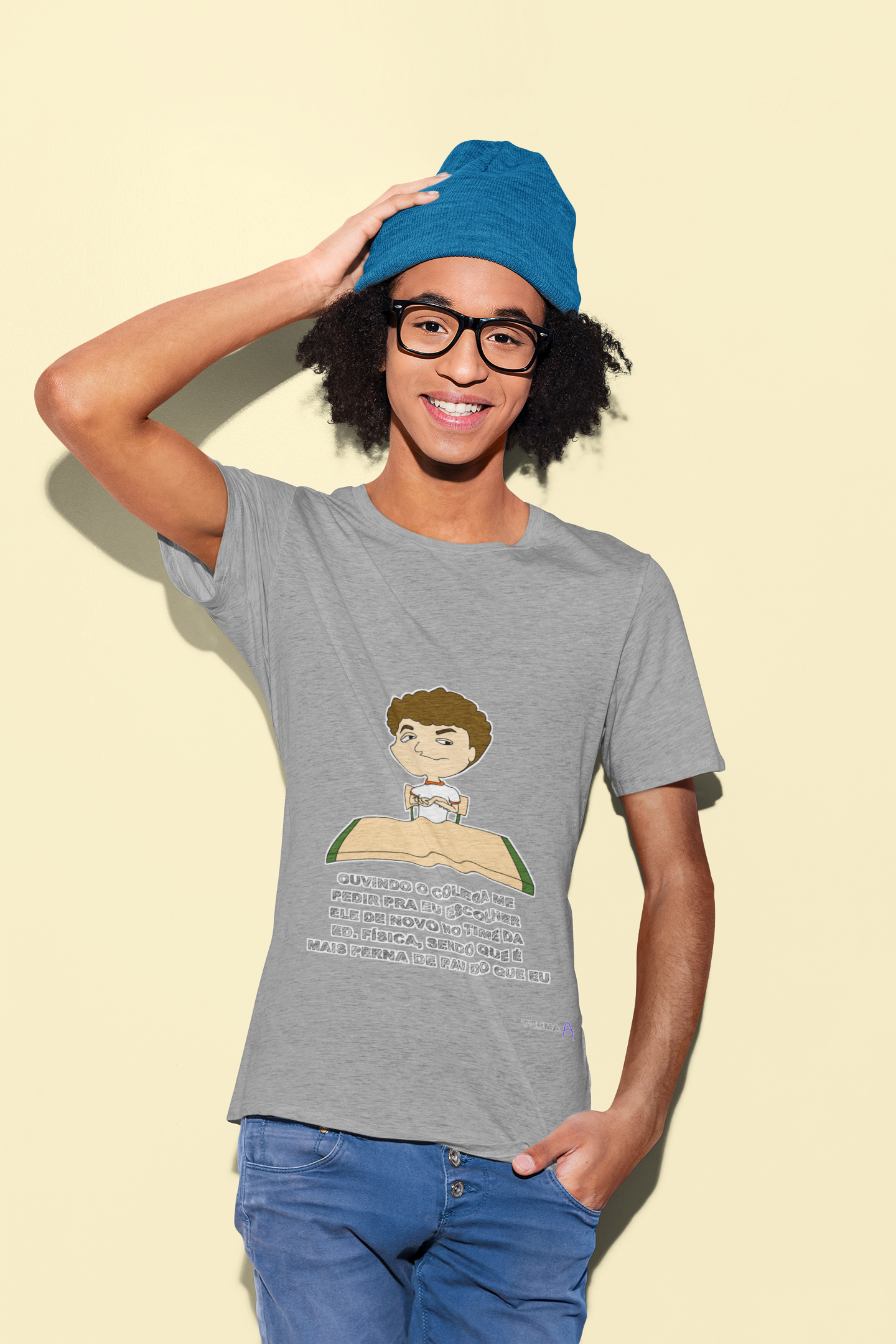 CAMISA ESTONADA - PERNA DE PAL