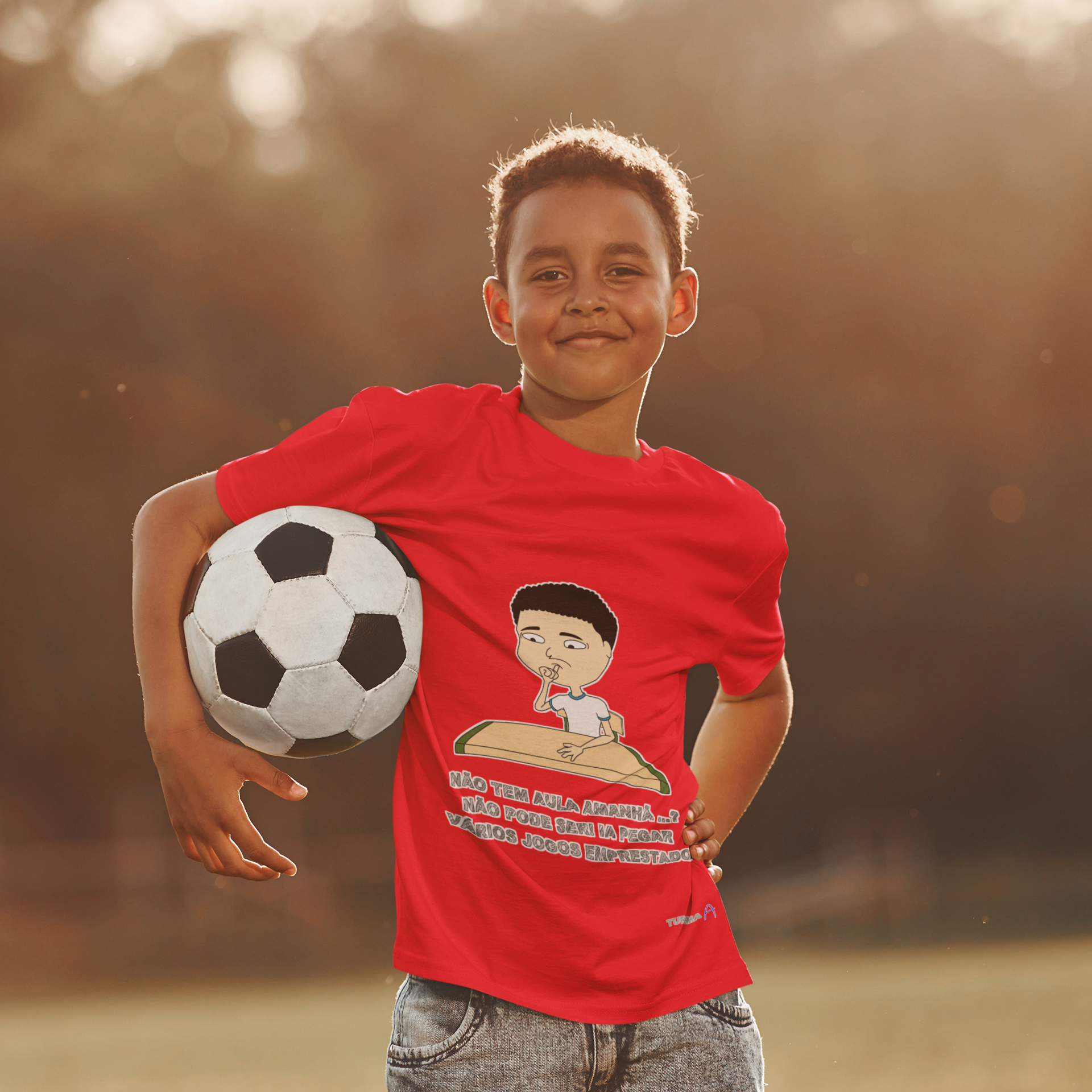 CAMISA QUALITY INFANTIL 2-8 - JUSTO AMANHÃ