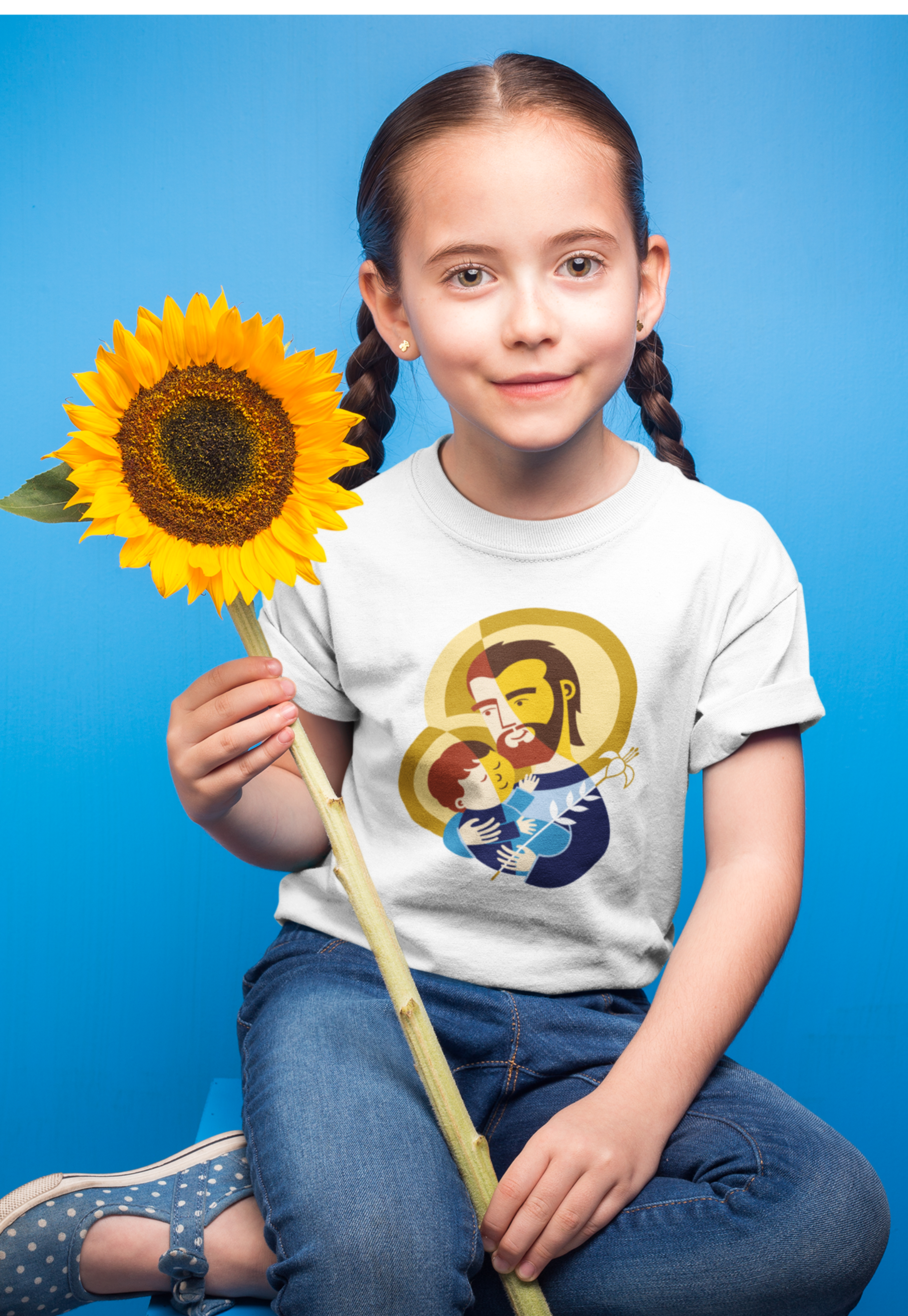 Camiseta Infantil de São José