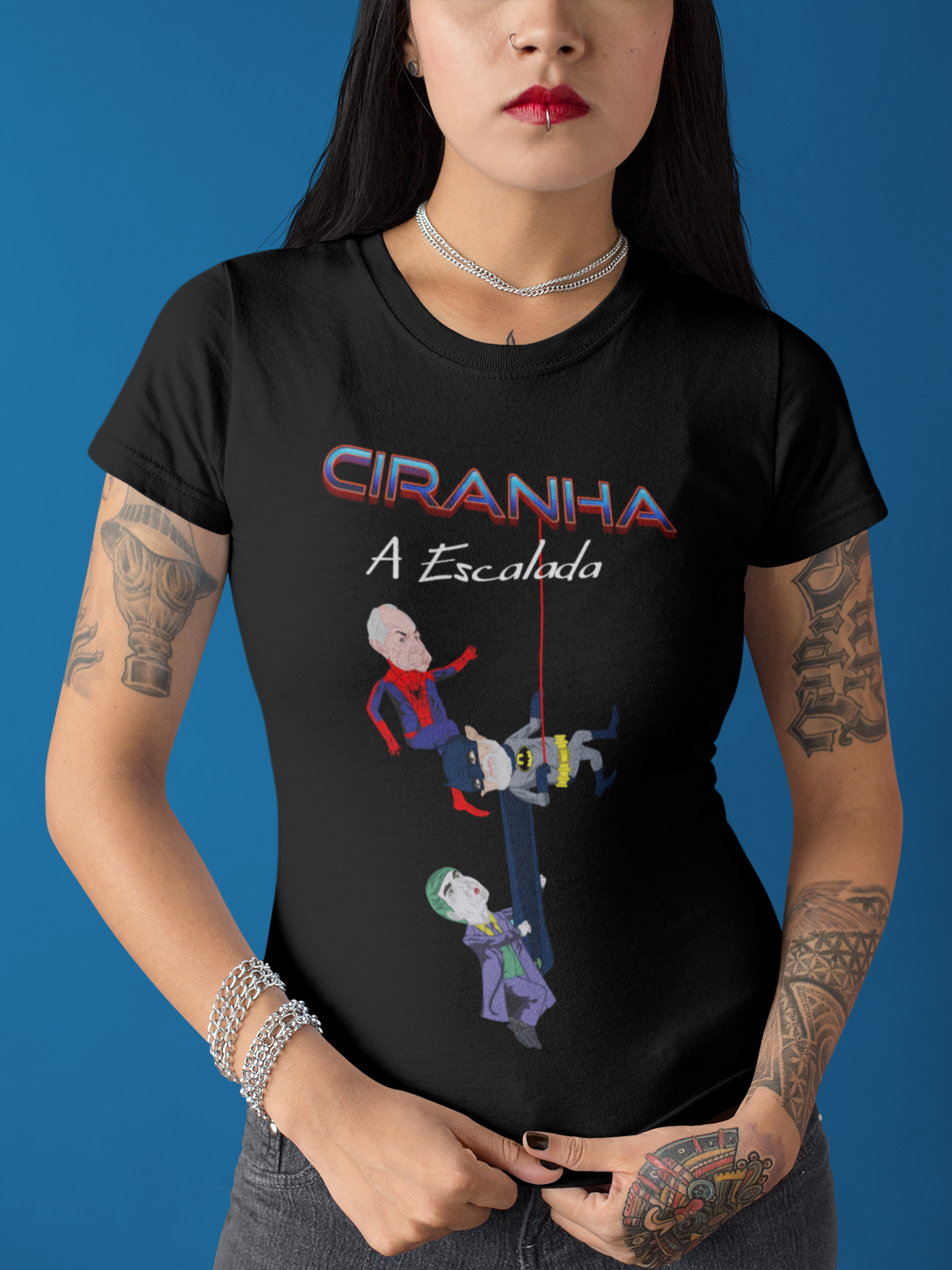 Nome do produto: Camiseta Feminina Ciranha