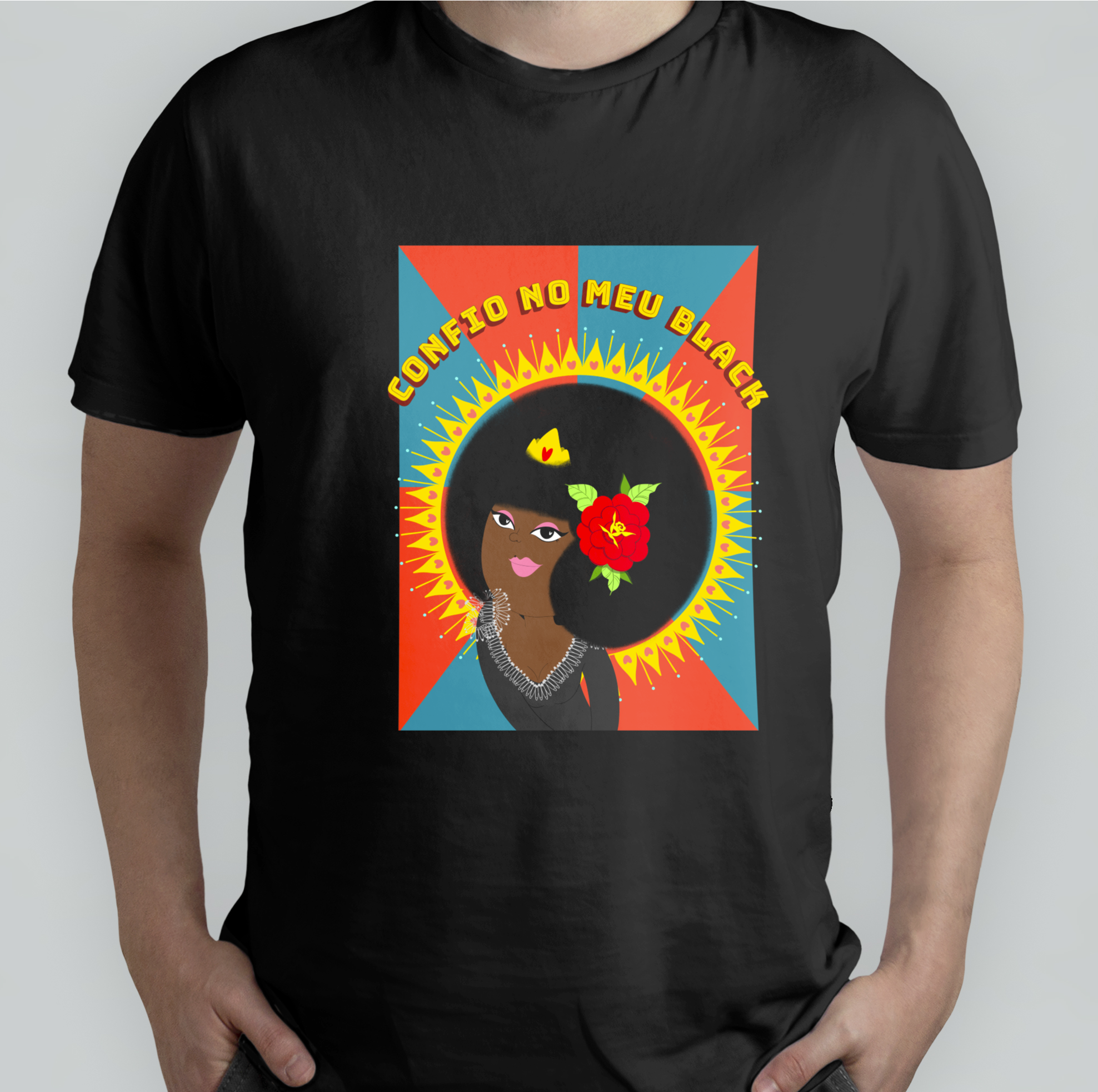 Elza confio no meu black