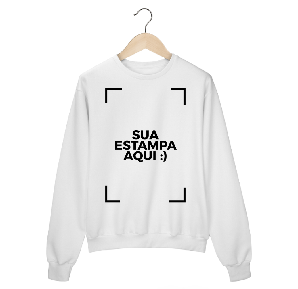 PERSONALIZE SEU MOLETOM