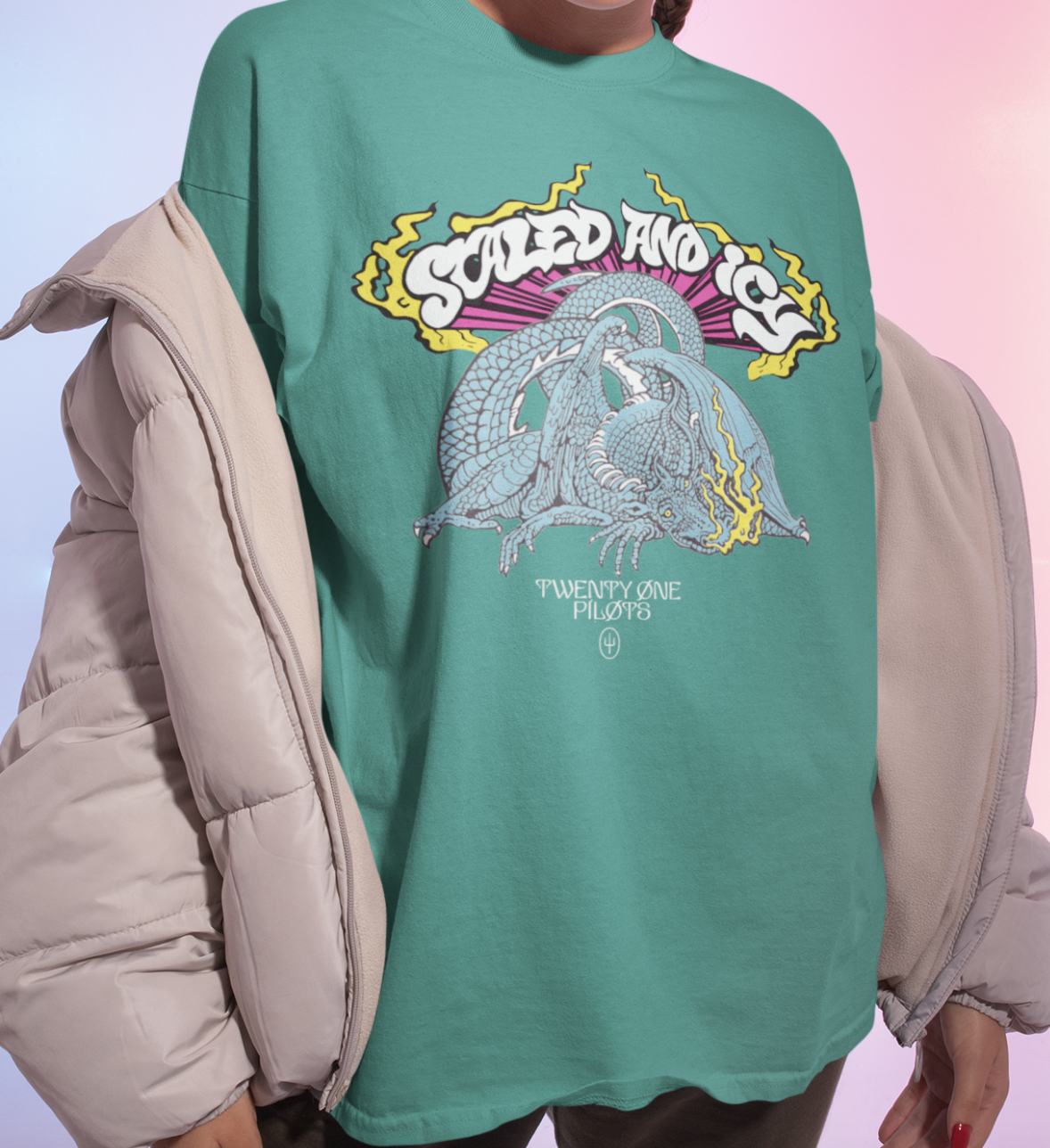 CAMISA ESTONADA - SAI TRASH | TWENTY ONE PILOTS