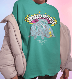 CAMISA ESTONADA - SAI TRASH | TWENTY ONE PILOTS