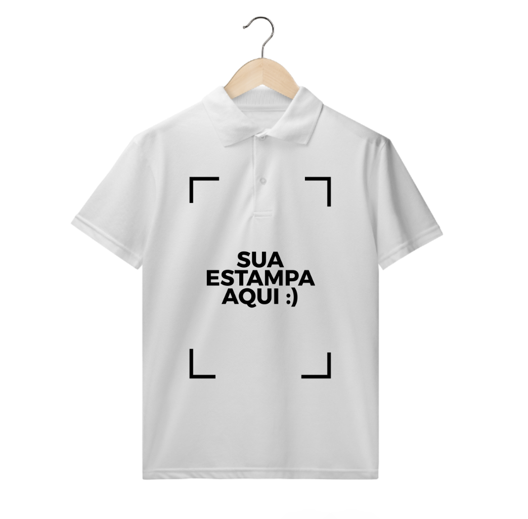 PERSONALIZE SUA CAMISA POLO