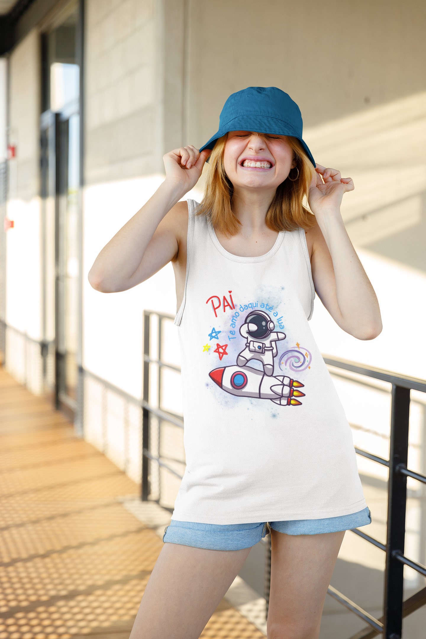 Nome do produto: Regata Classic astronauta no foguete