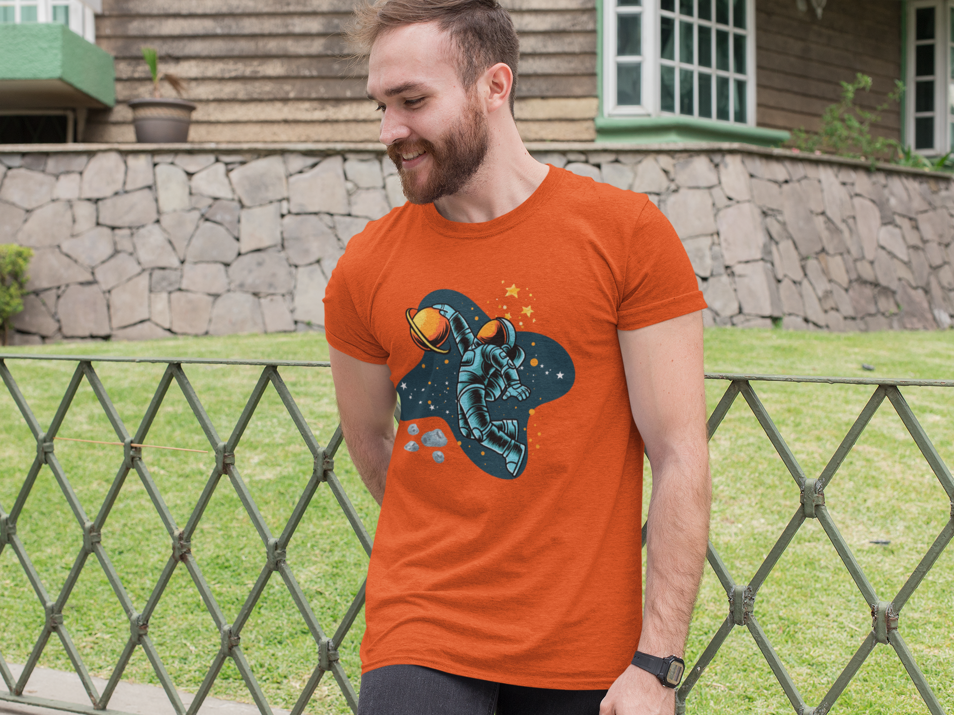 Nome do produto: Camiseta Astronaut Galaxy