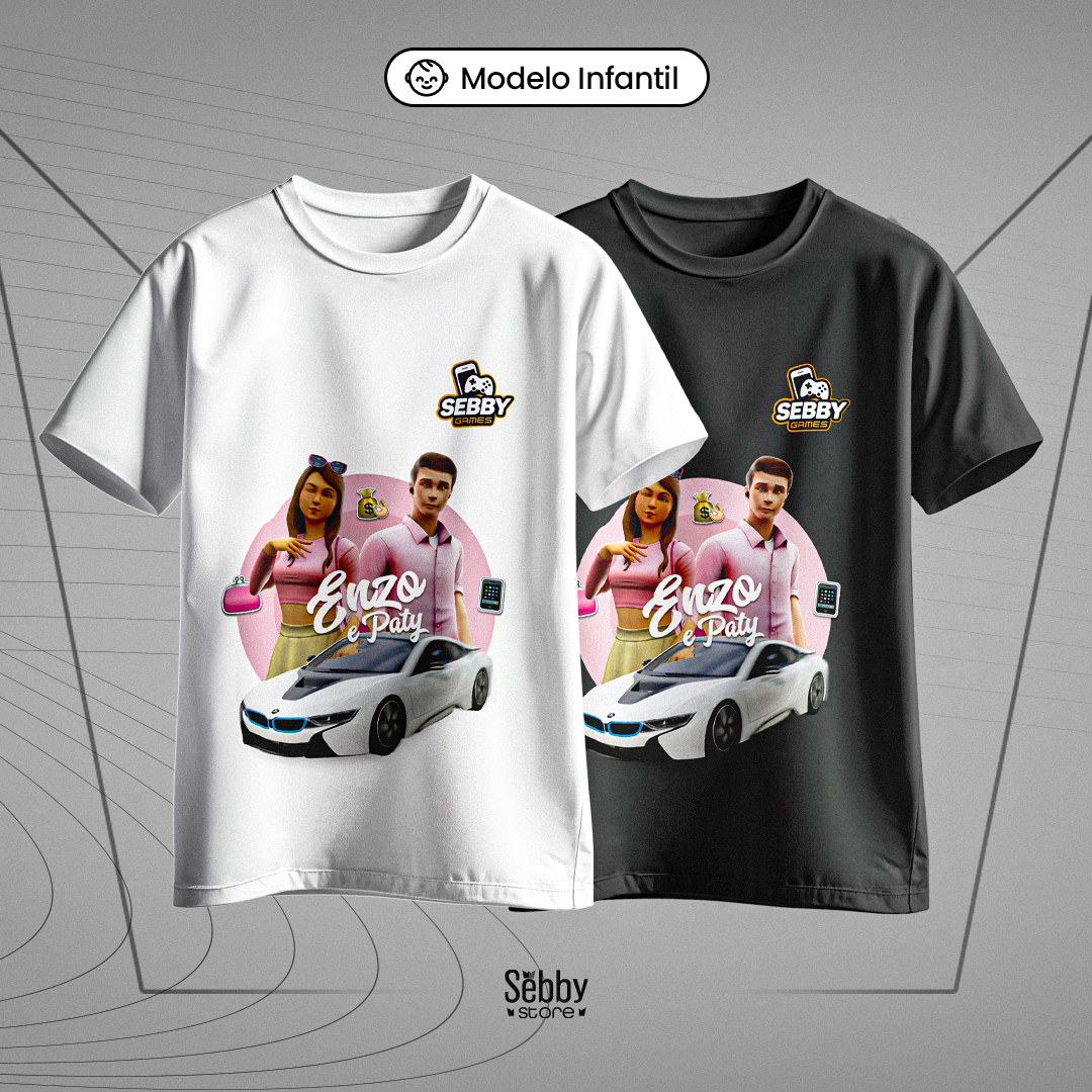 Nome do produto  Enzo e Paty (Infantil 10 A 14)