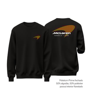 Moletom Prime Fechado | Mclaren F1 Racing