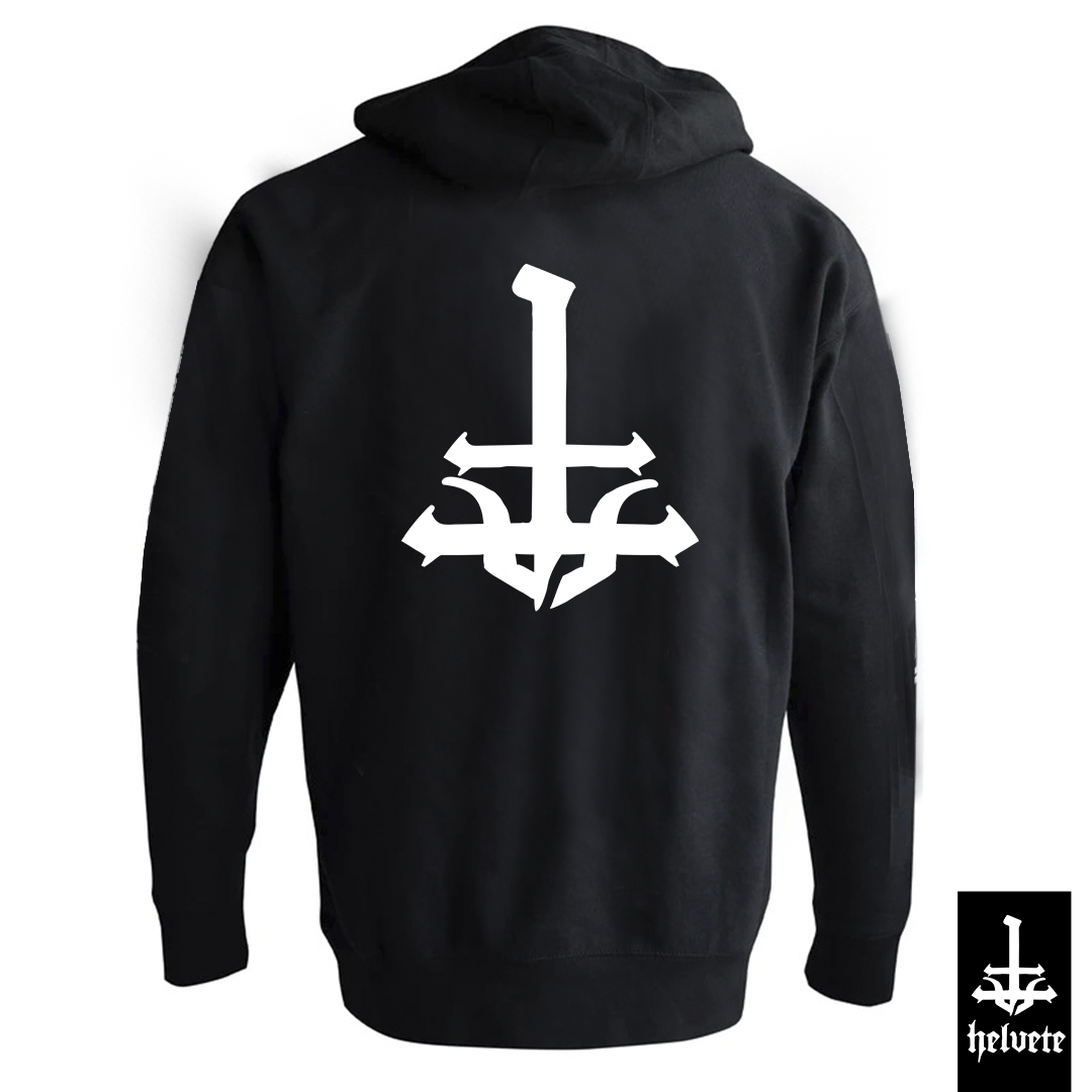 Nome do produto: Helvete - Hoodie Zíper